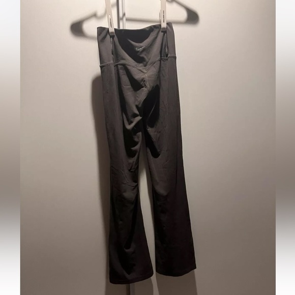 Nike Yoga Leggings Wide Leg Dark Olive Green Great Condition Small - Picture 5 of 5